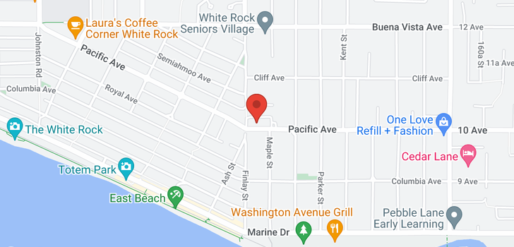 map of 15615 PACIFIC AVENUE